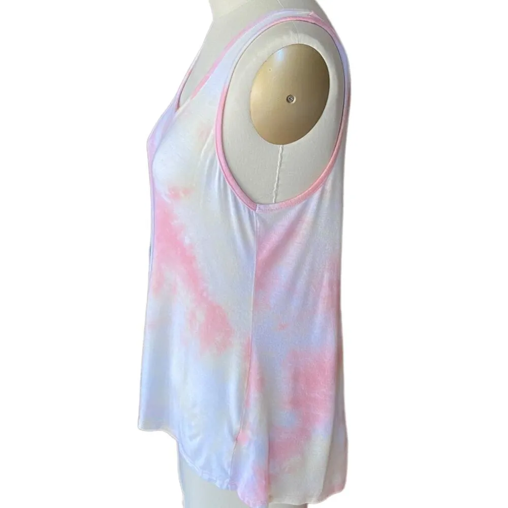 BETSY JOHNSON Women's Tie Dye Sleeveless Tank Top ~ Size MEDIUM - Image 4