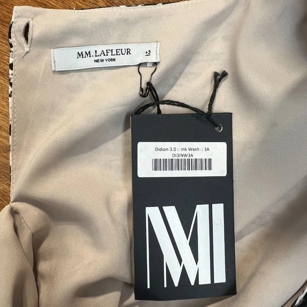 MM Lafleur Blouse Top Women‎ +3 3X Multicolor Ink Wash The Didion Sleeveless New - Image 8