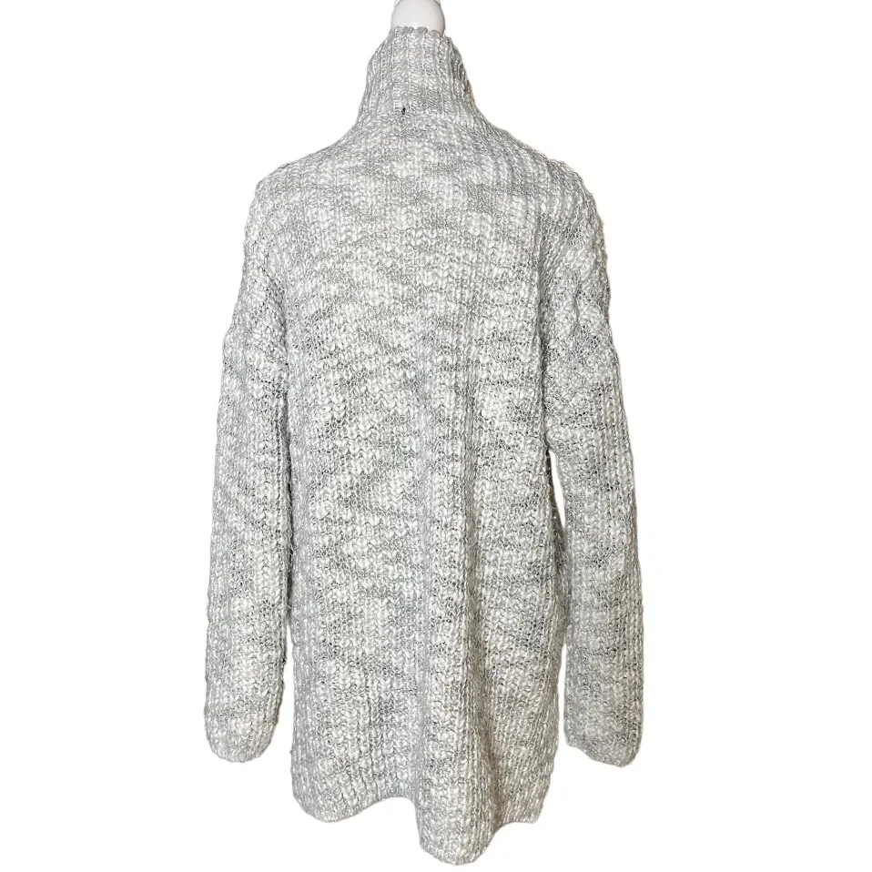 Zara oversized turtleneck sweater high low size m - Image 7