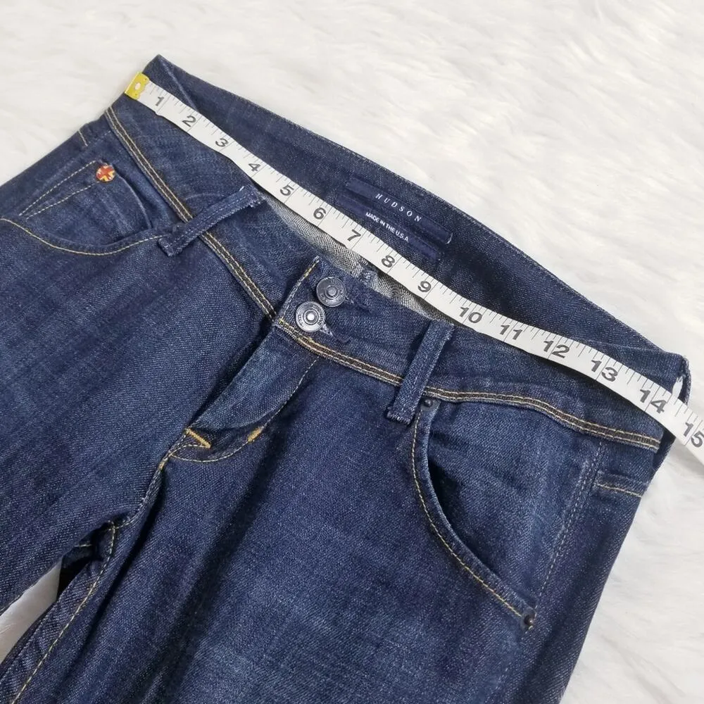 Hudson Jeans Low Rise Dark Wash Skinny Denim - Image 6