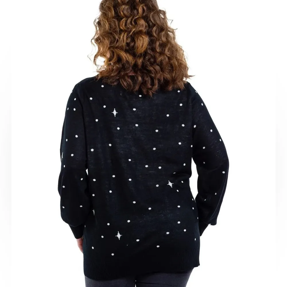 NWT TIPSY ELVES SANTA UNICORN UGLY CHRISTMAS SWEATER - Image 4