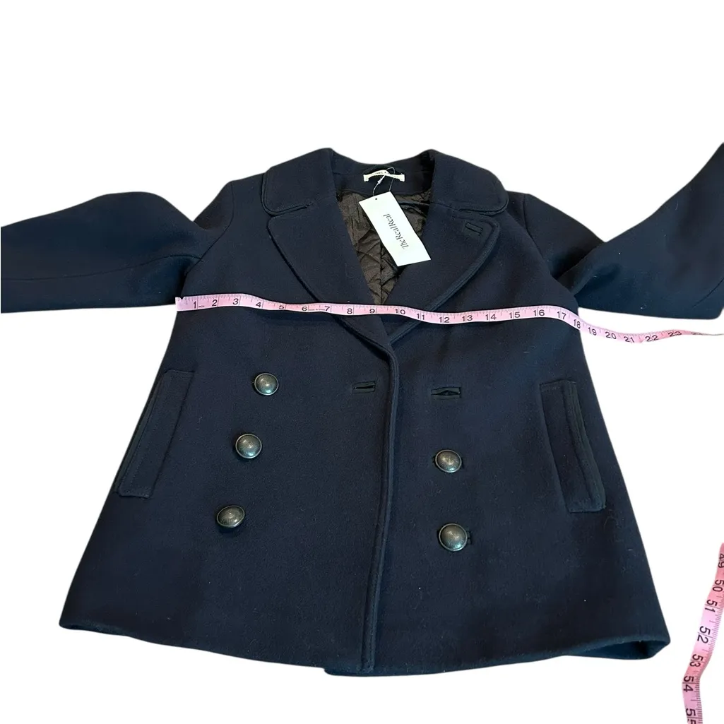 ISABEL MARANT navy pea coat - Image 3