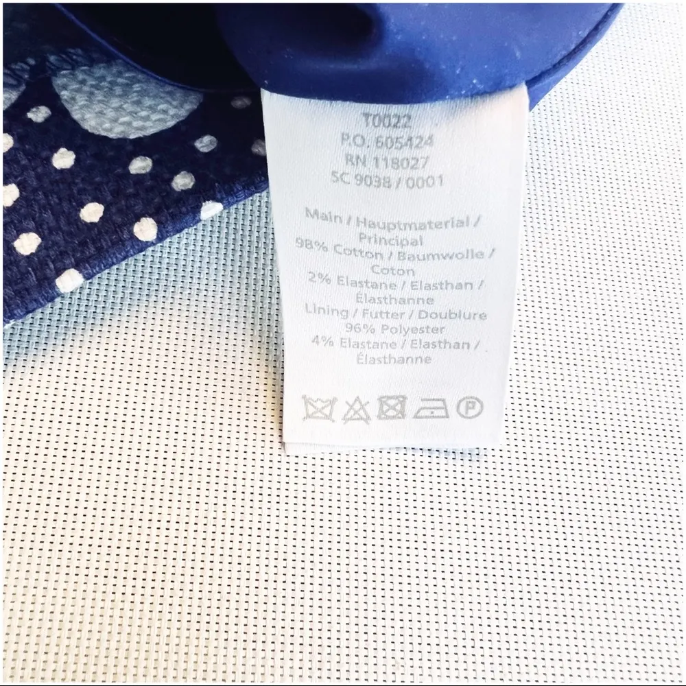 Boden Martha Floral Dot Print Pencil Skirt Size 10 - Image 9