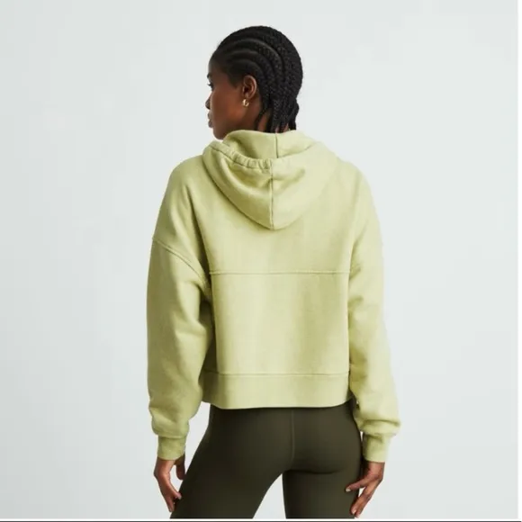 Everlane The Track Jogger and‎ Cropped Hoodie in Heathered Pear Size M - Image 4