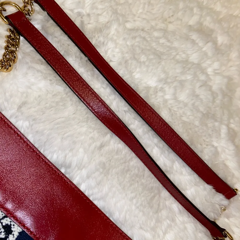 Gucci Rajah Tweed Tote with Clutch - Image 8