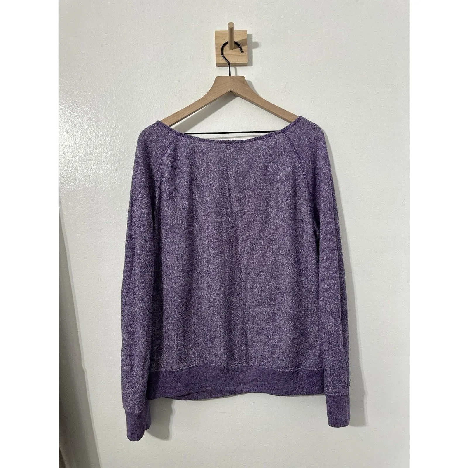 Disney Parks Nightmare Before Christmas Purple Jack Skellington Wide Neck Top XL - Image 4