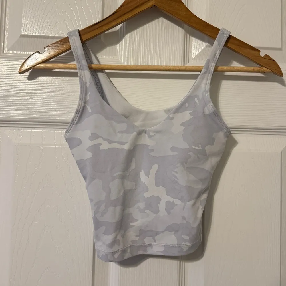 Lululemon Align Tank Incognito Camo Alpine White Multi Size 0 - Image 5