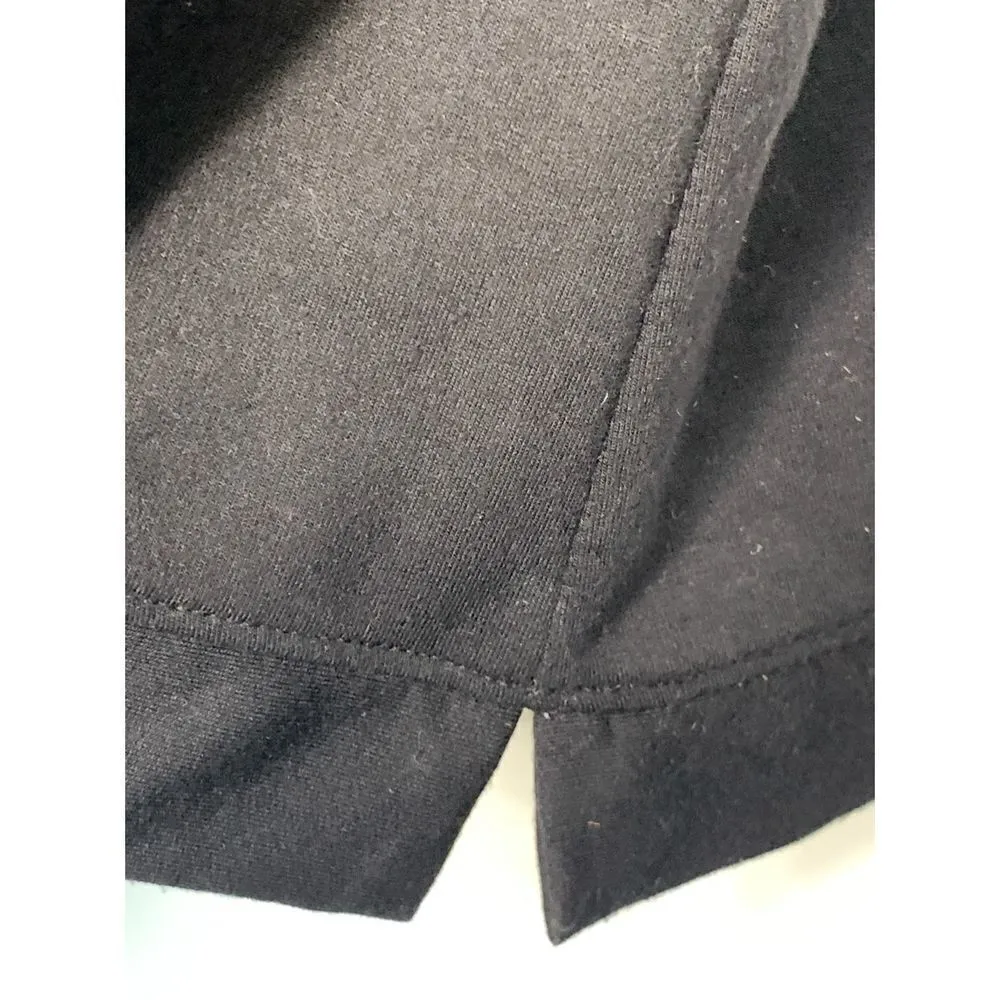 Anne Klein Women's Gold Tone Grommets Detail Sleeveless Cropped Top Black Large - Image 5