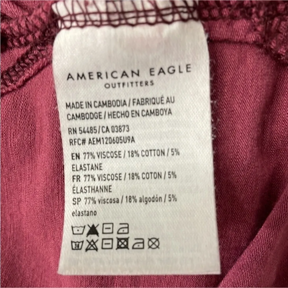 American Eagle  Mulberry Oversized Tunic Tee - Image 5