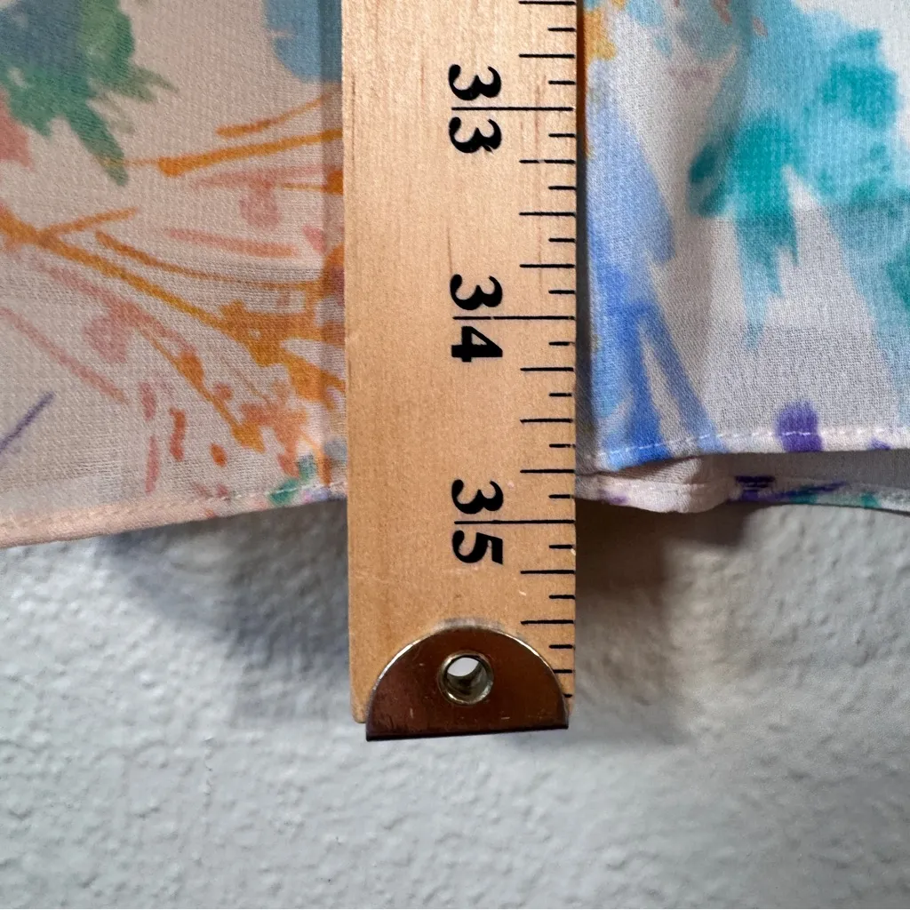 Amanda Uprichard Nala Tiered Mini Dress Womens L Florence Floral Print Coquette - Image 7