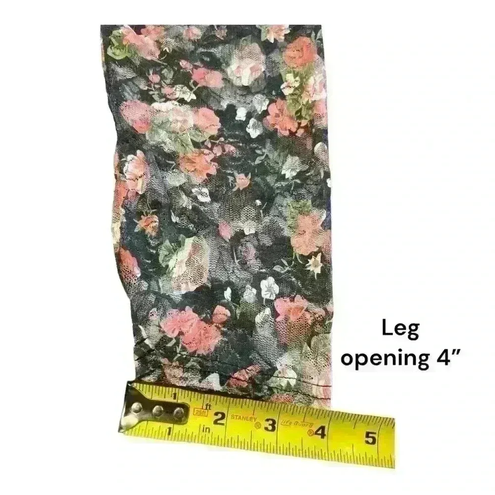 Sheer floral lacy leggings bundle Black Size undefined - Image 6