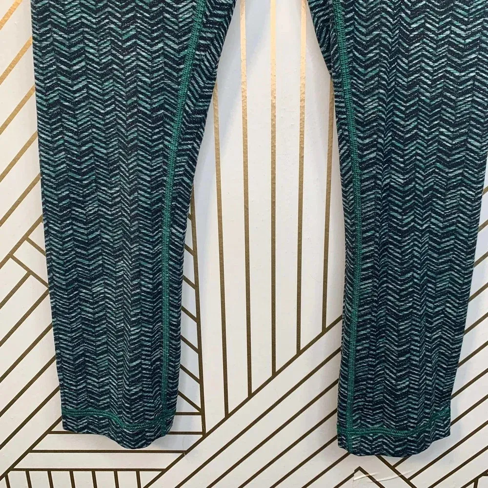 Lululemon Wunder Under Crops Sea Mist Deep‎ Green - Image 4