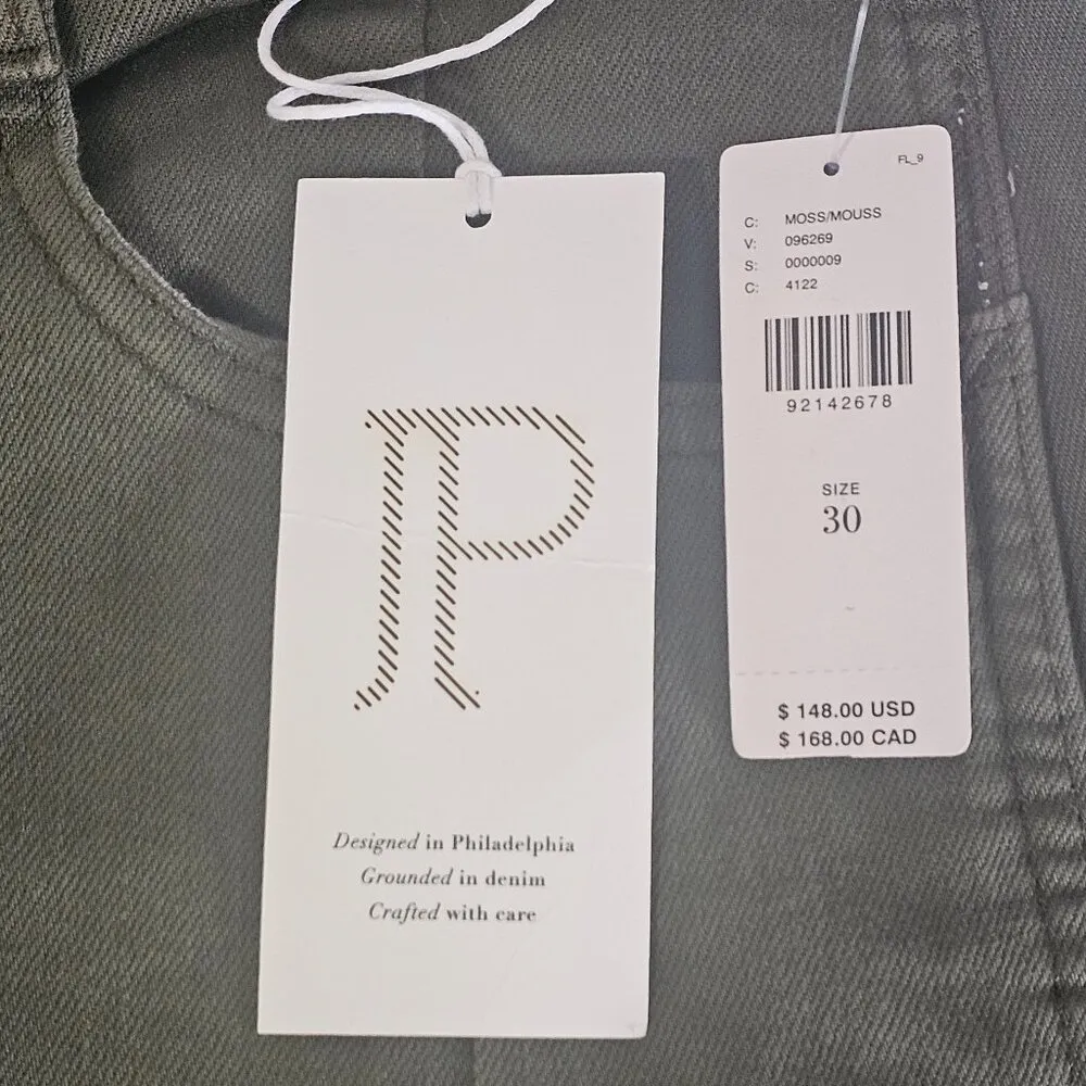 Anthropology Pilcro Jeans Moss - Women Size 30 /Green / Wide Leg - Image 9