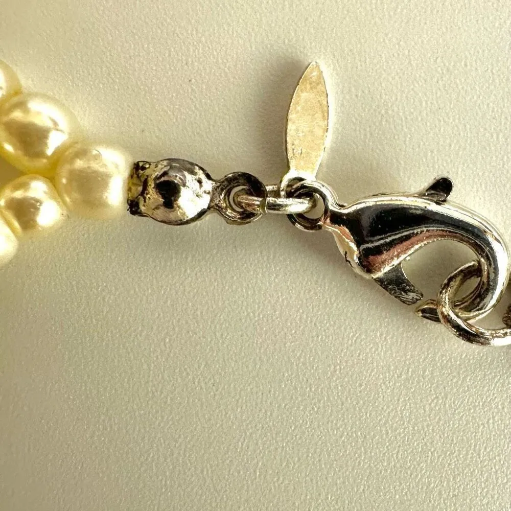Avon faux pearl collar necklace - Image 6