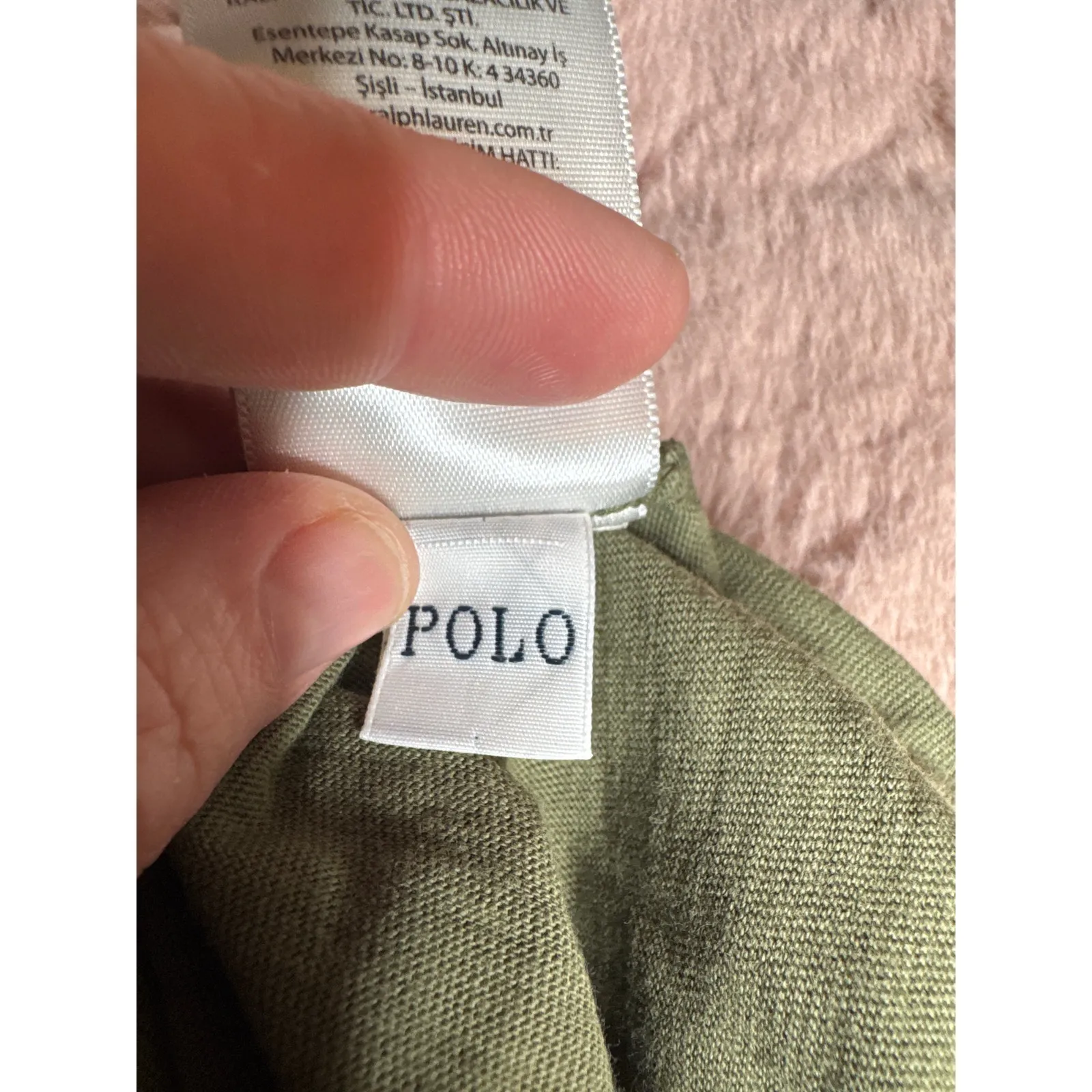 Polo Ralph Lauren Women’s T-Shirt Gray White Logo Single-Needle Hem Small/Medium - Image 9