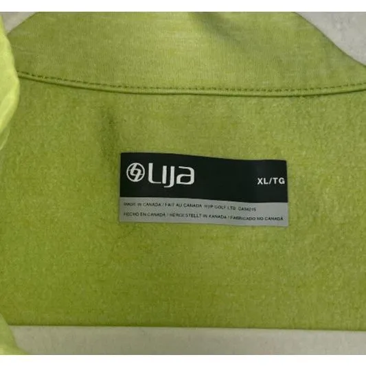 LIJA womens mint green fern heather wind vest tennis golf Pickleball size‎ XL - Image 4