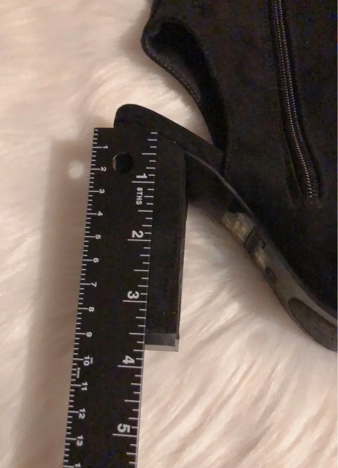 Over The Knee Boot Open Toe Size 6.5 - Image 5