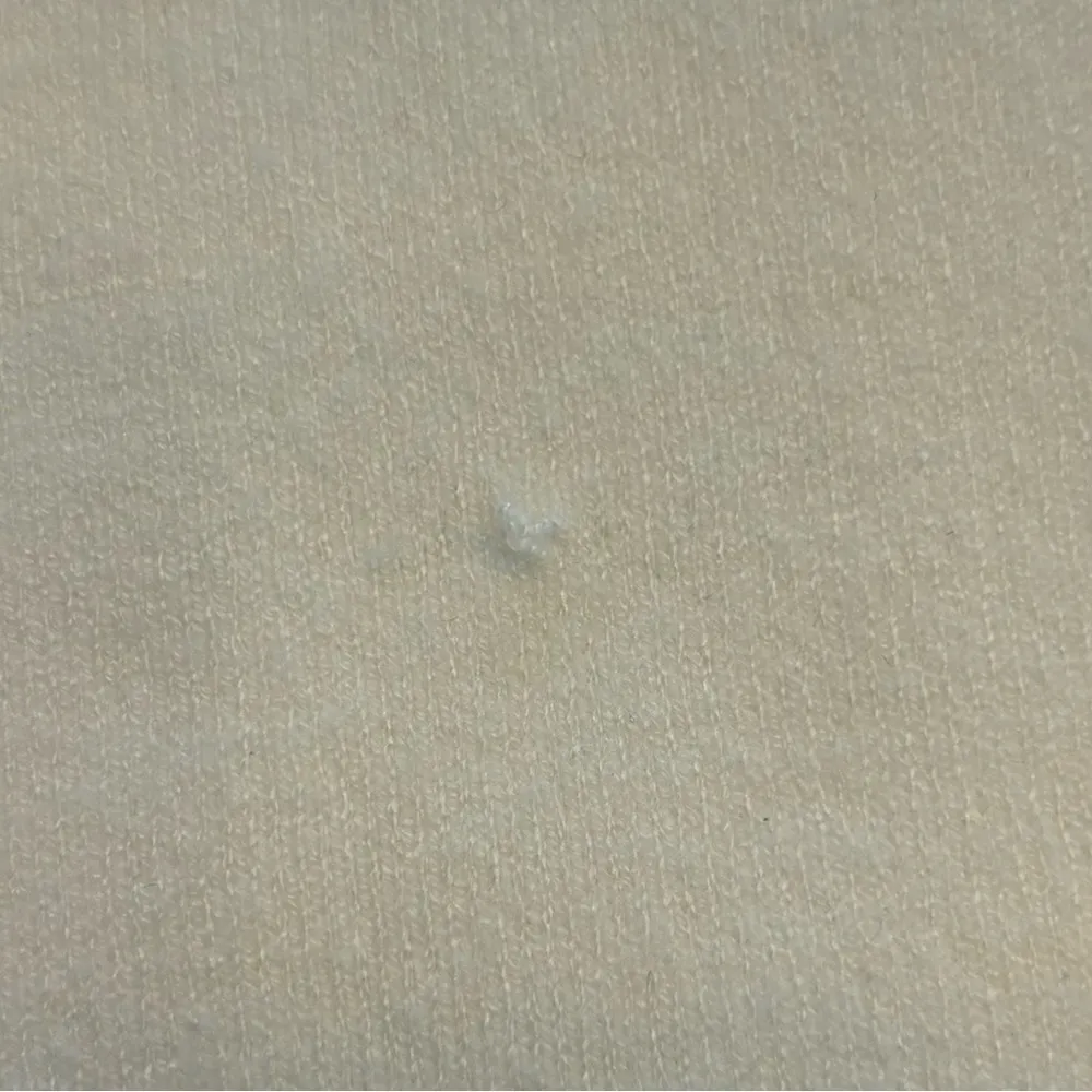 Zara Knit Sweater Women’s Medium Oversized Off-white Cream Cable Knit Sleeve - Image 5