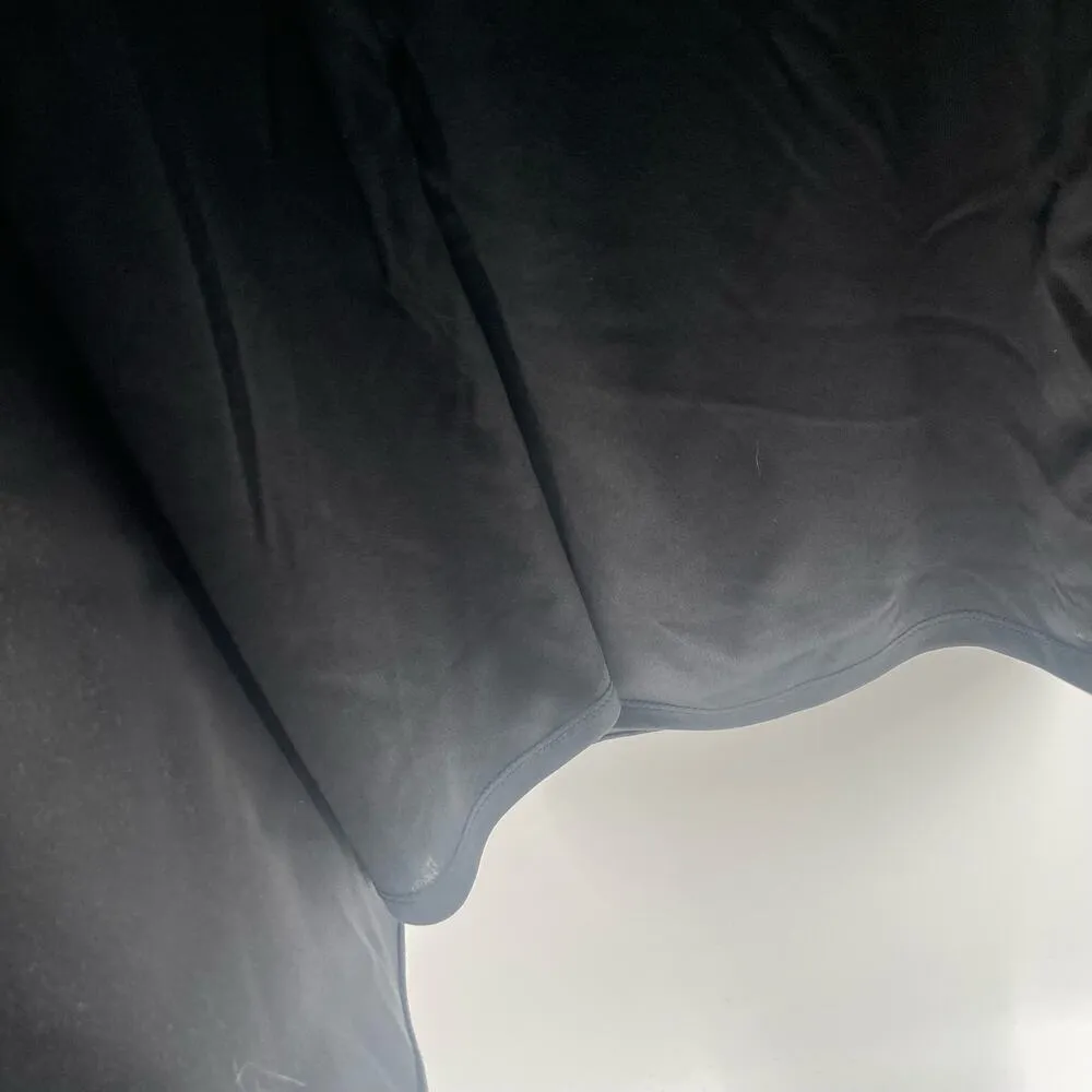 MSK Dress Size Small Maxi Formal Gown Black Evening Off the Shoulder Ruffle Prom - Image 14