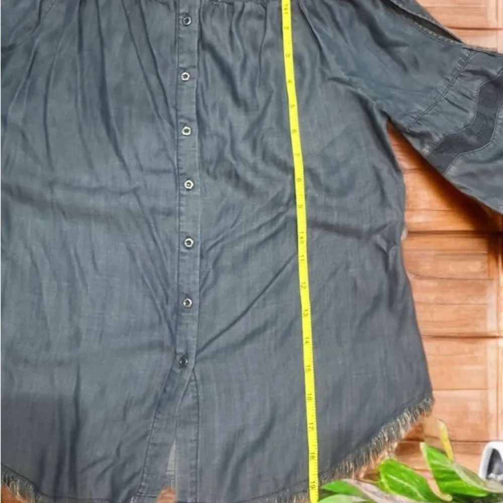 Chelsea & Theodore Blue Denim Pants Gray Size XL - Image 12