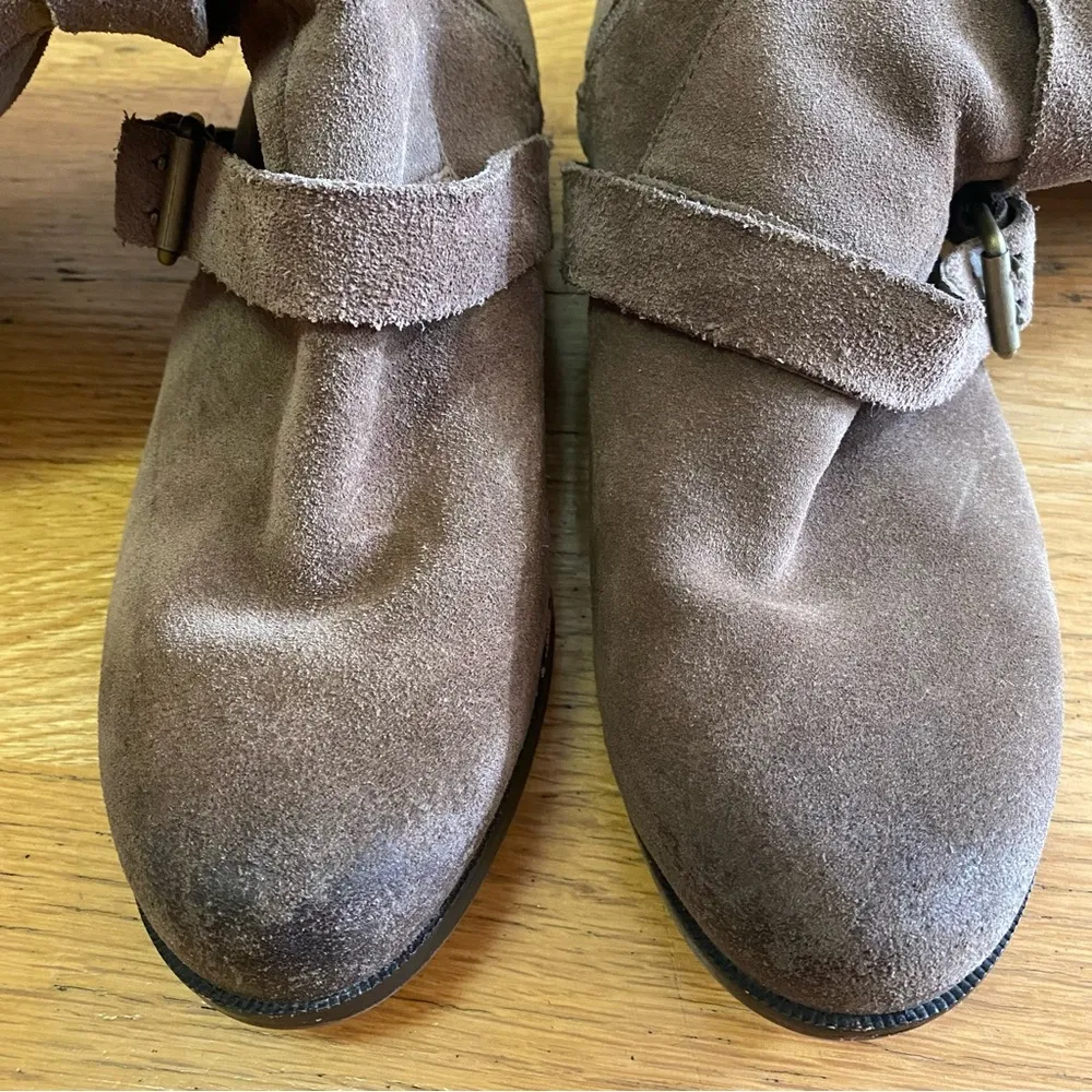 Ugg Leather Cyndee Coastal Cowgirl Western Granola Shearling Riding Boot… - Image 6