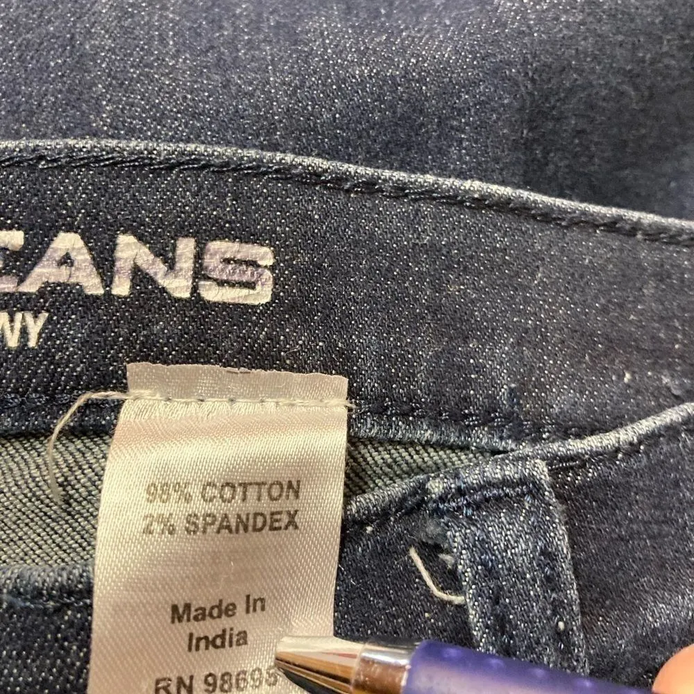  ‎DKNY,Women’s skinny jeans,waist 33,dark denim - Image 3