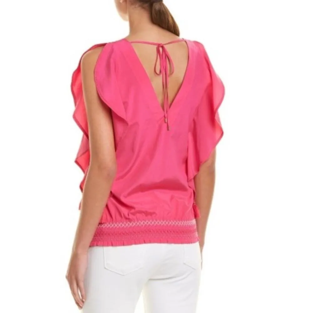 Trina Turk cancun top sleeveless pink XS NWT - Image 4