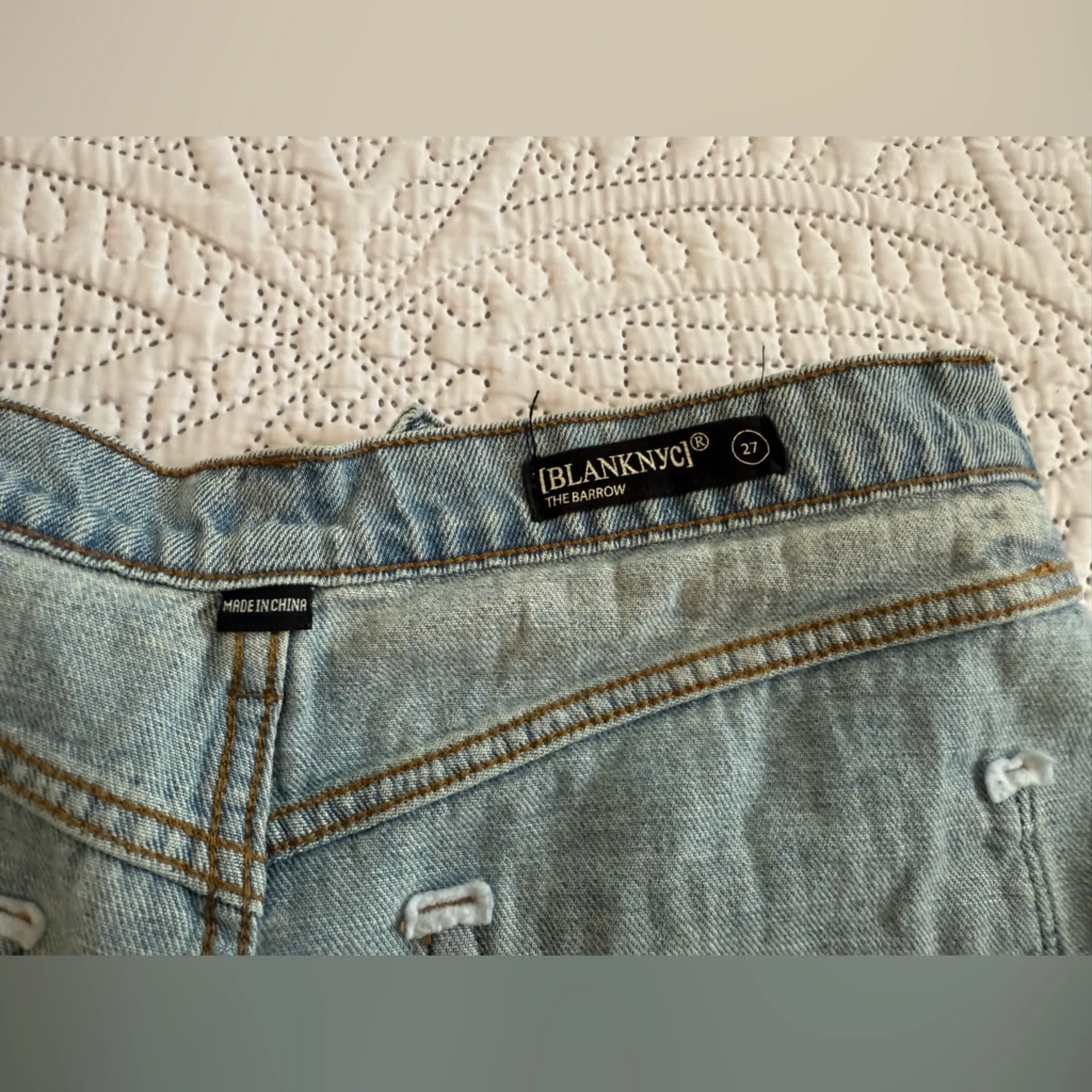 Blank NYC Vintage High-Rise Short - Image 9