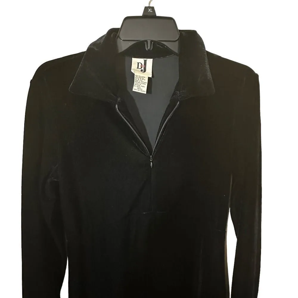 Vintage DJ International Dress Size 6 Small Black - Image 5