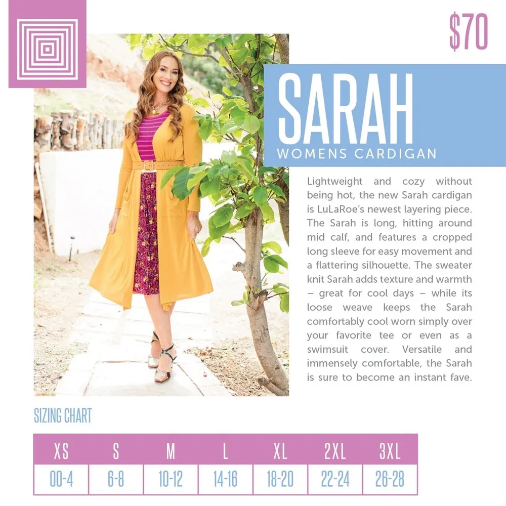 🌚LuLaRoe Sarah Duster S - Image 3