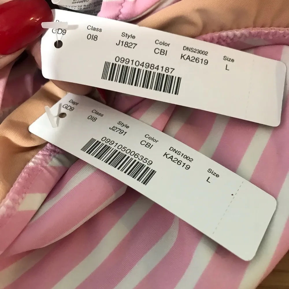 NWT J. Crew Ruffle Wrap Bikini SzL - Image 6