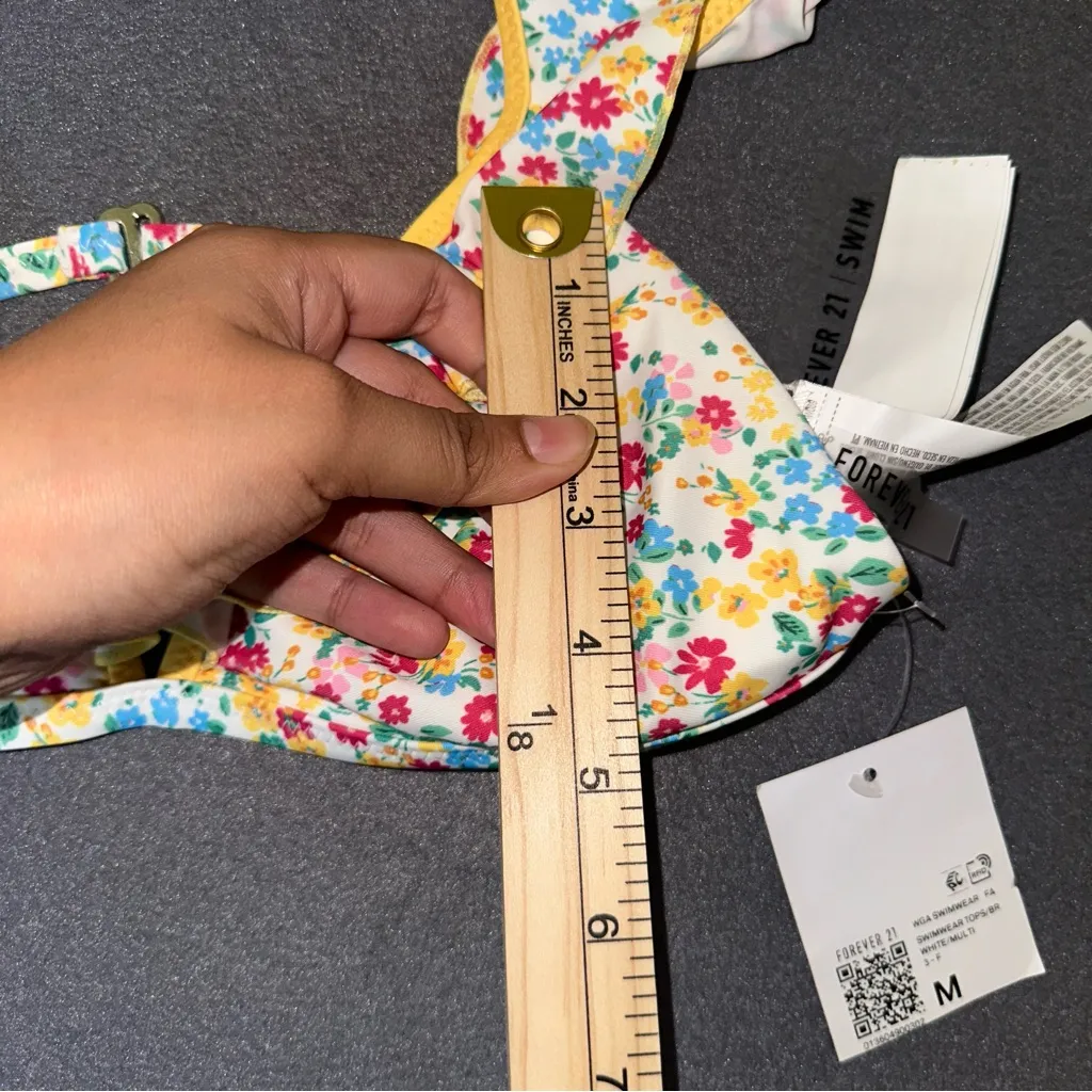 NWT Forever 21 Womens Floral Underwire Bikini Top - Image 6