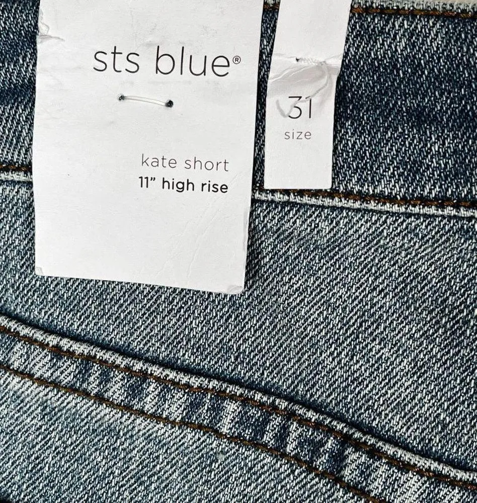 STS Blue Kate Short High Rise Denim Shorts Sz 31 Nordstrom NWT - Image 9