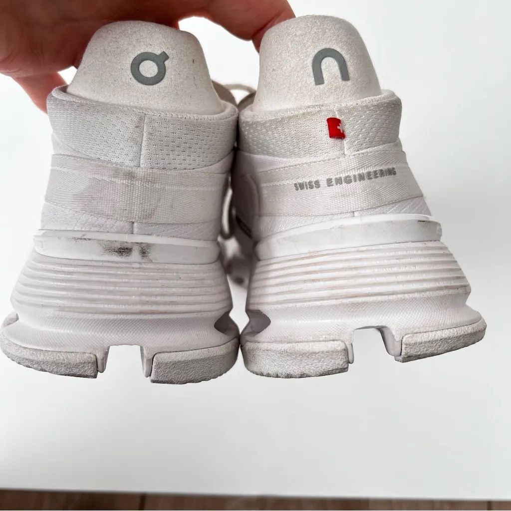 On Cloud Cloudnova 2 All White. Size 6.5. - Image 4