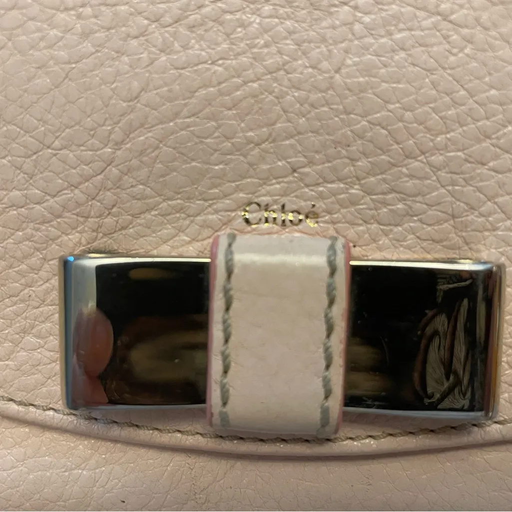 Chloe Pink Longline Wallet GUC - Image 2