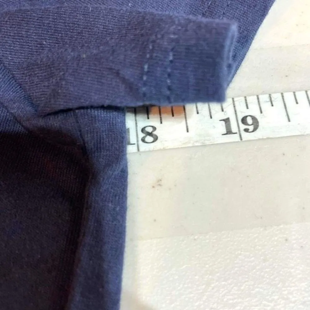 NWT Fanatics‎ Womens Short Sleeve UV Strong Custom Print T-Shirt Navy Blue Small - Image 4