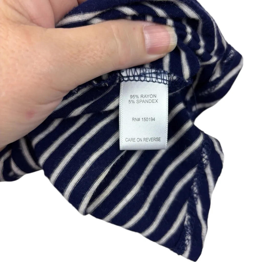 Living Doll striped dress size Small summer casual beach outdoors vacation soft - Image 7