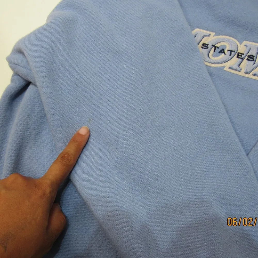 Jansport United States Navy MOM pullover Crewneck Sweater Blue Womens Small - Image 8