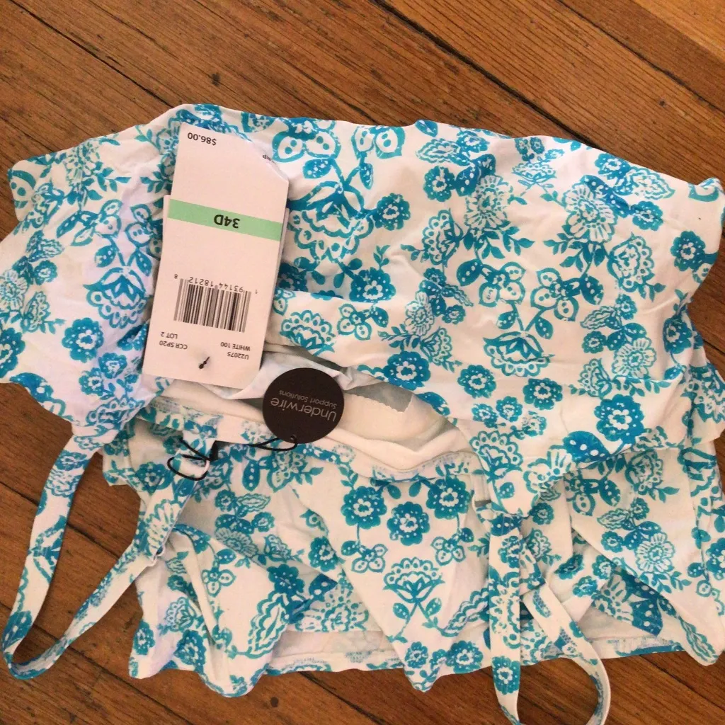 2HP💝Coco Reef Tankini Costa Brava aqua &white 34d - Image 5