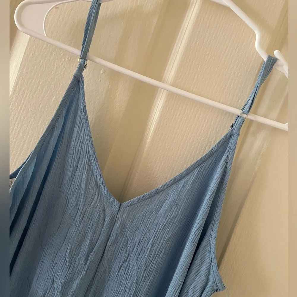 Gauze Maxi Dress (light Blue) - Image 7