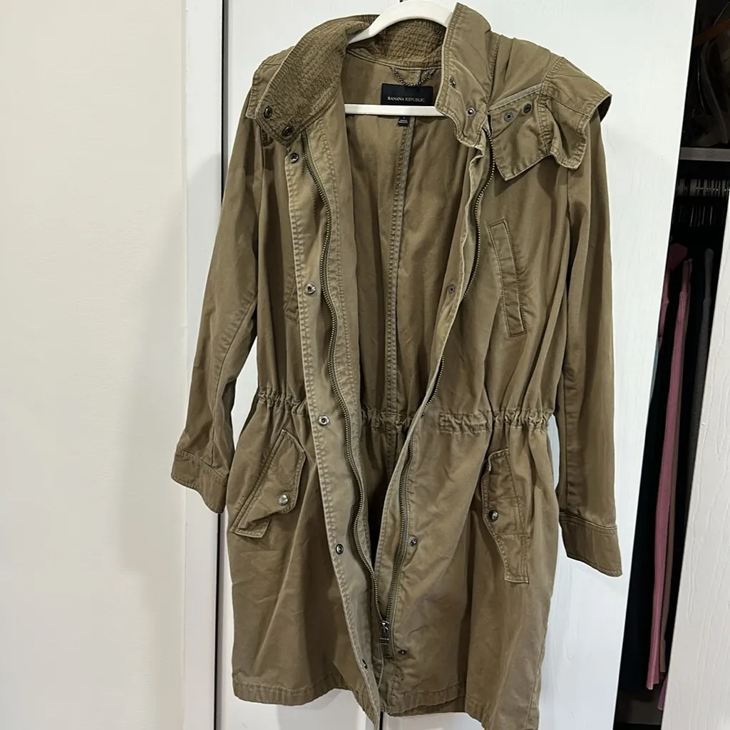 Banana Republic cargo military jacket - Image 5