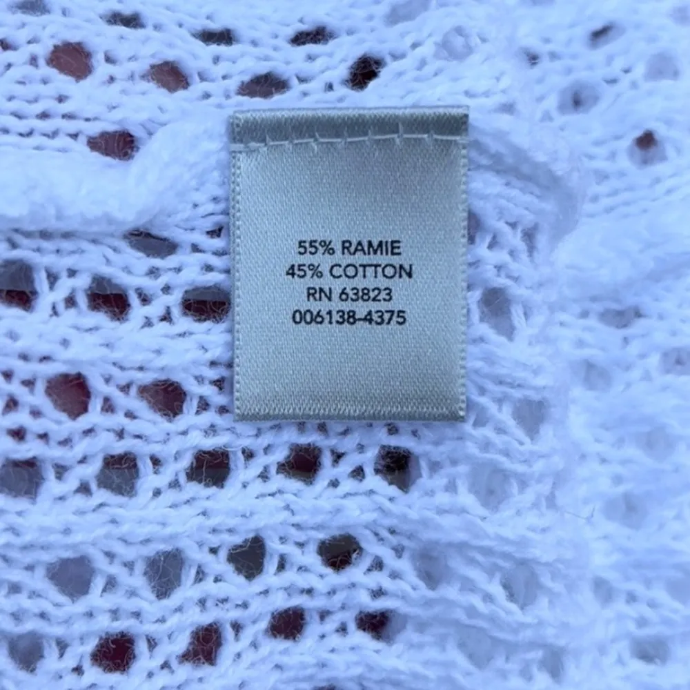 Like New CJ Banks Sweater / Top White Size 3X - Image 7