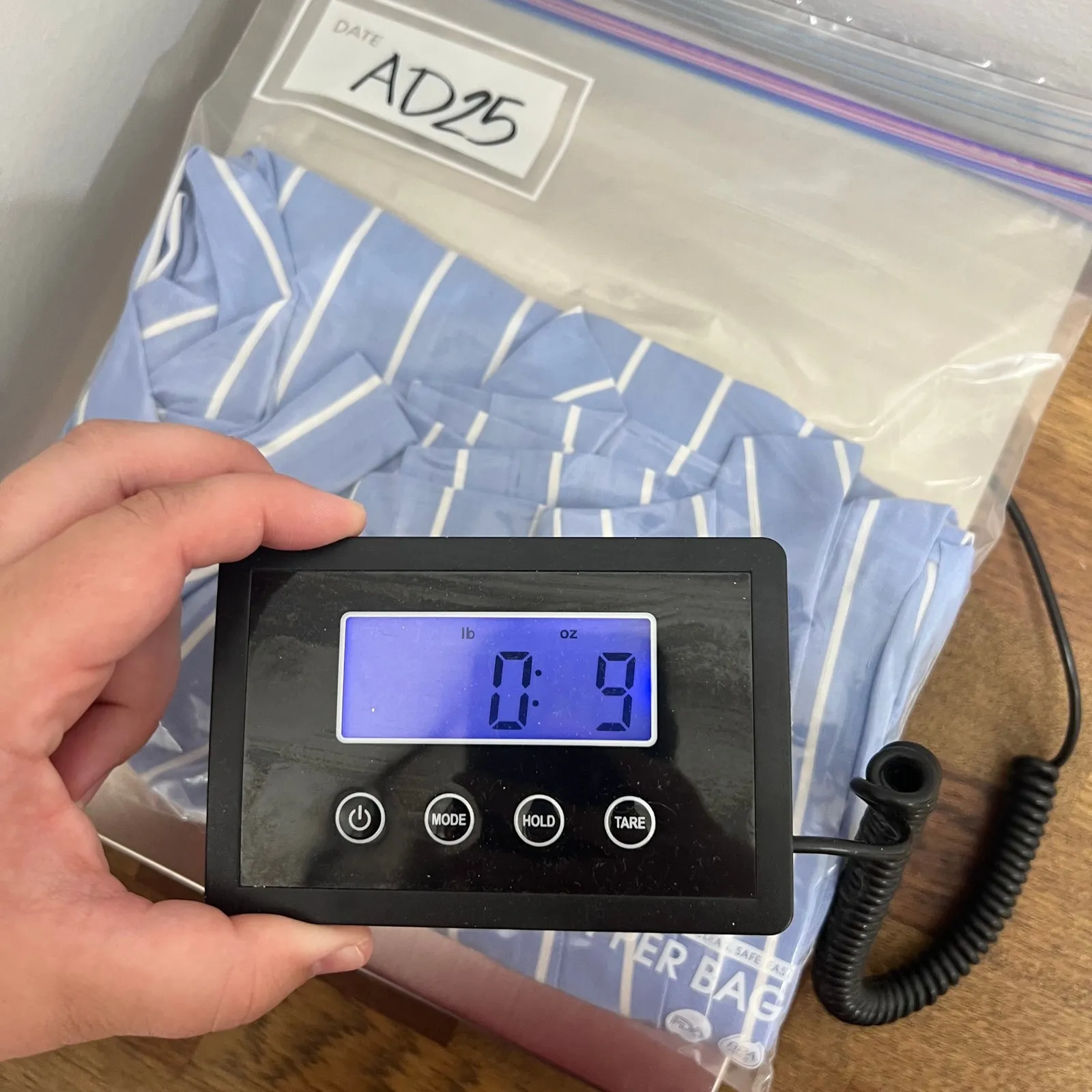 Vince Womens Pants XS‎ NWT $445 Linen Cotton Stripe Blue Pant Pull On High Rise - Image 9