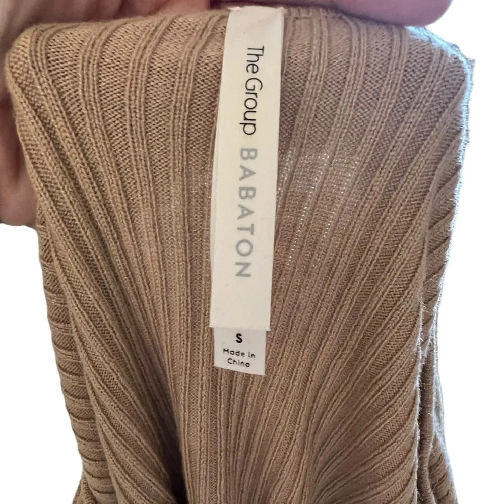 Babaton Tan Ribbed Sweater‎ - Image 5