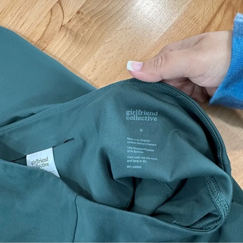 Girlfriend Collective Moss Compressive High-Rise Legging full length 28” Small - Image 6