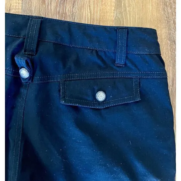 Athleta Shorts Women's Small Hiking‎ Active Black Pocket Casual Adult EUC - Image 8