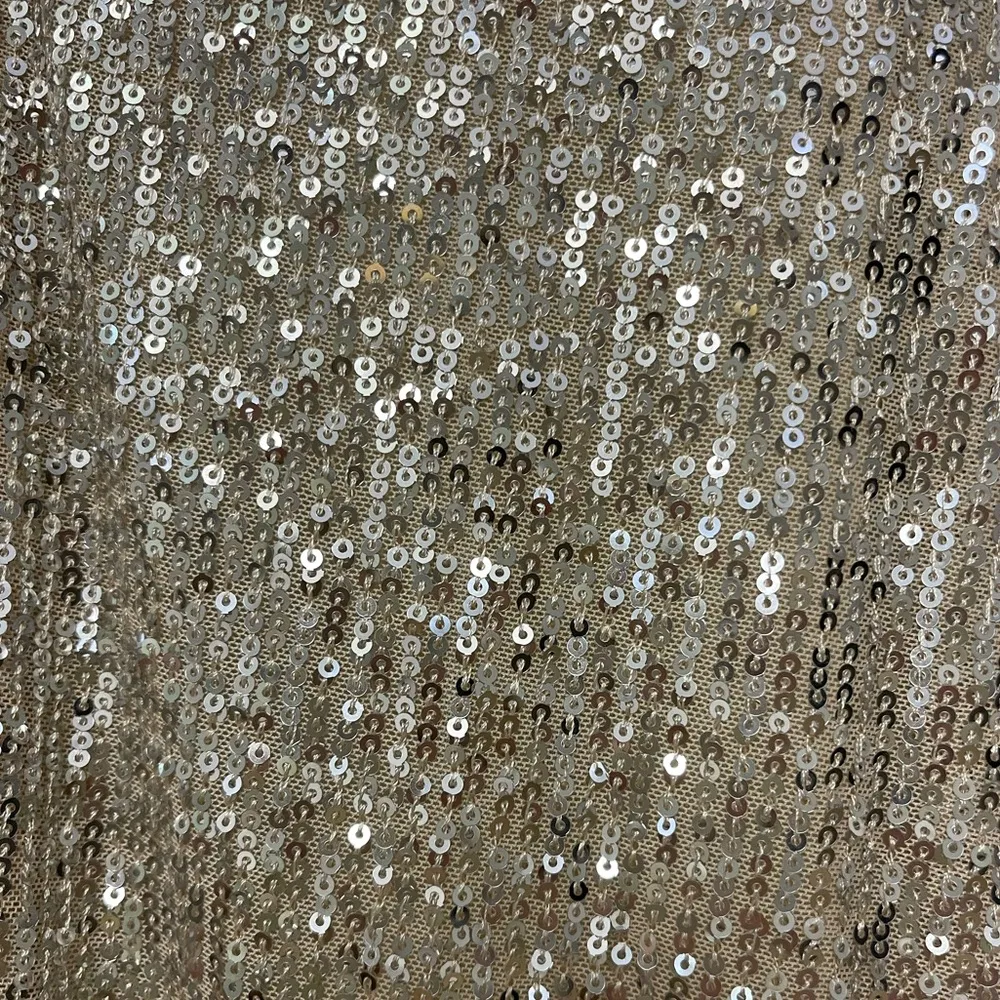 MacDuggal Sequin Side Slit Column Gown - Image 5