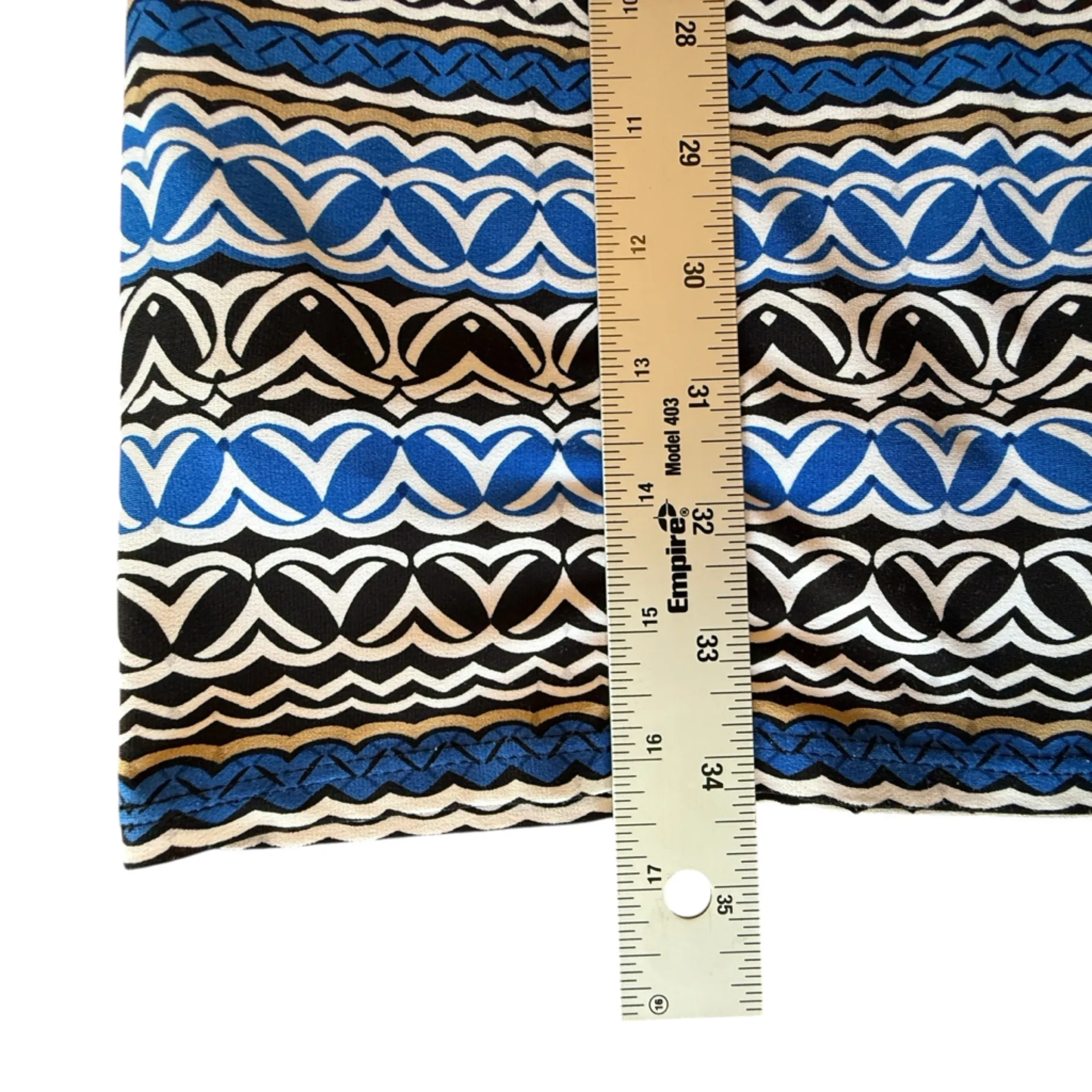 Laundry By Shell Segal Retro Geo Design Multi Color Dress Women's Size Medium - Image 10