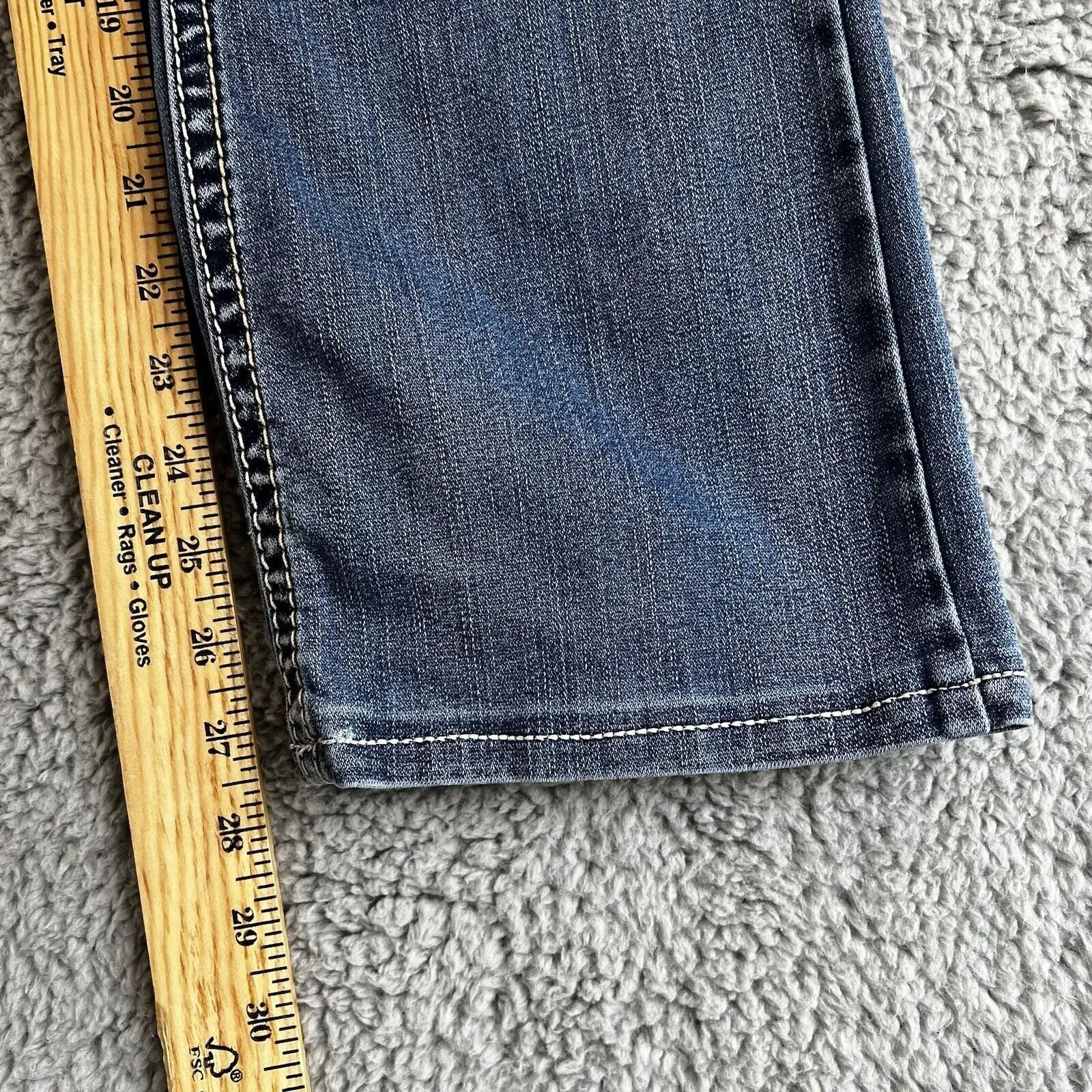 Silver Jeans Women 28 Suki Low Rise Mid Slim Boot Western‎ Embroidered Festival - Image 8