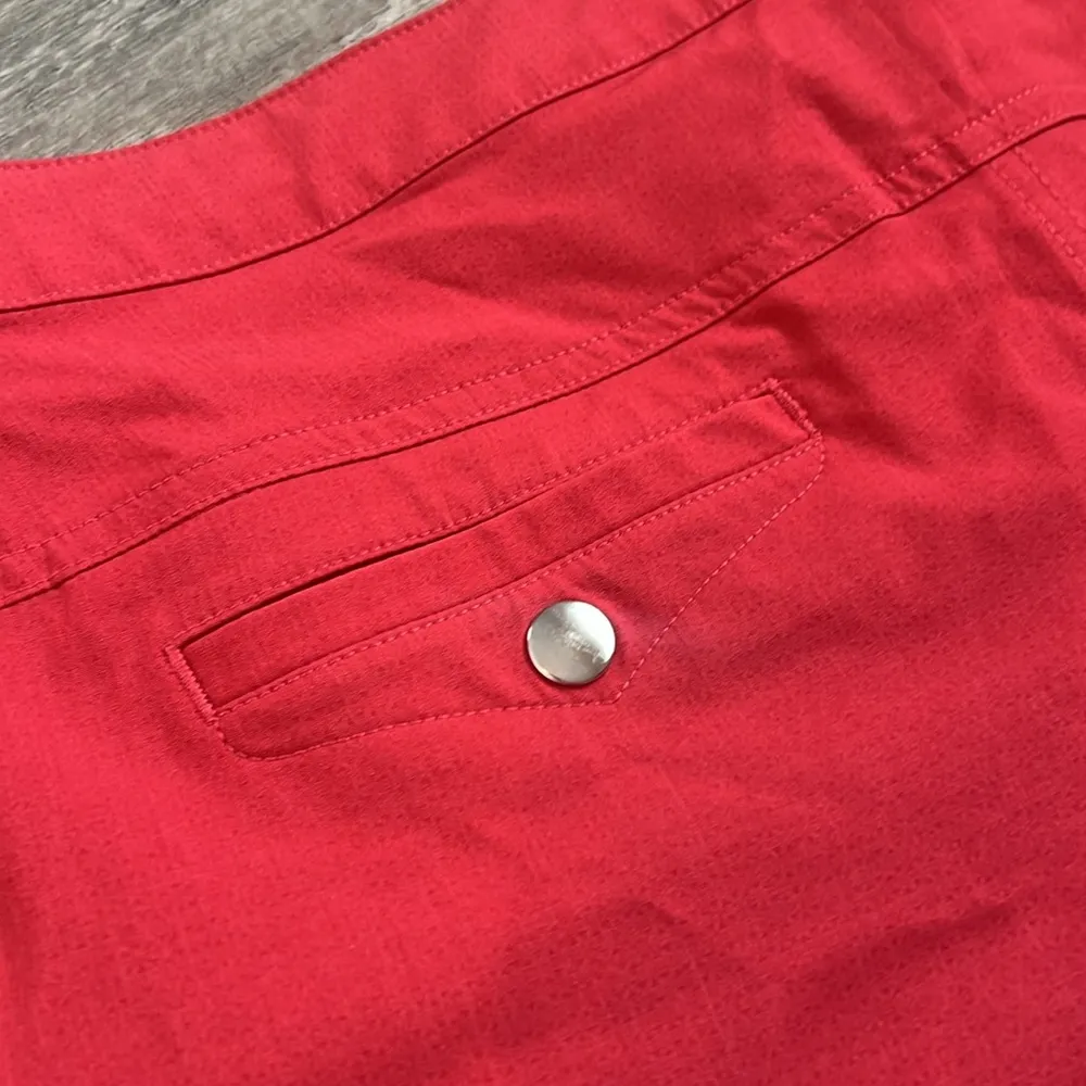 Zyia Active Women's Trail Shorts Size XXXL Red Belted Athletic Hiking #166 - Image 12